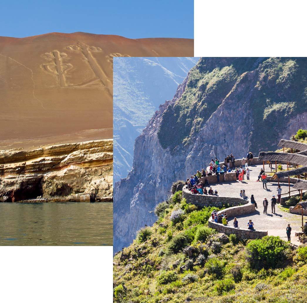 Roundtrip Viajes - Perú - Vacaciones - Sur - Arequipa, Colca - Paracas, Ica, Nazca - 2021